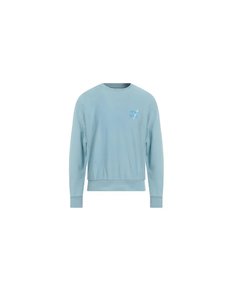 AFTER/LABEL TOPS - Sweatshirtsauf YOOX.COM Himmelblau