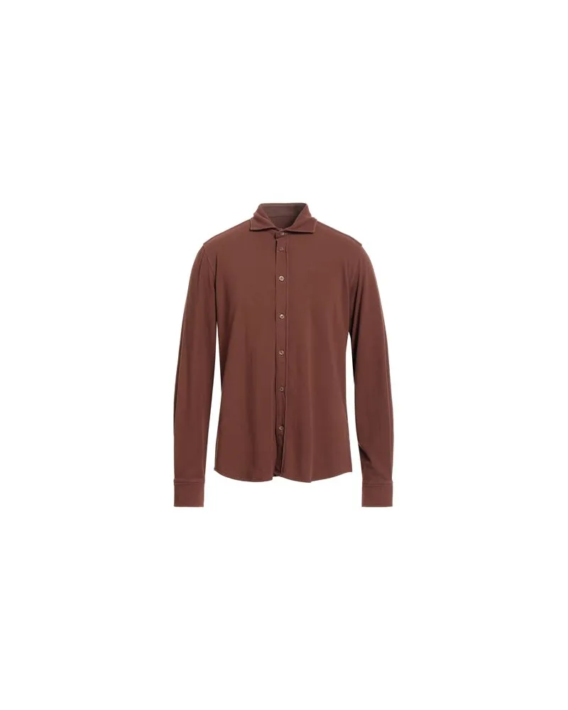 CIRCOLO 1901 TOPS - Hemdenauf YOOX.COM Schokobraun