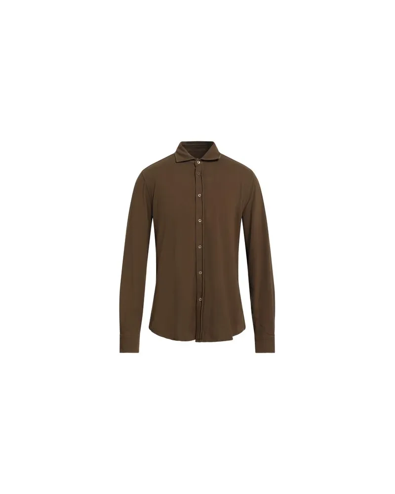 CIRCOLO 1901 TOPS - Hemdenauf YOOX.COM Khaki
