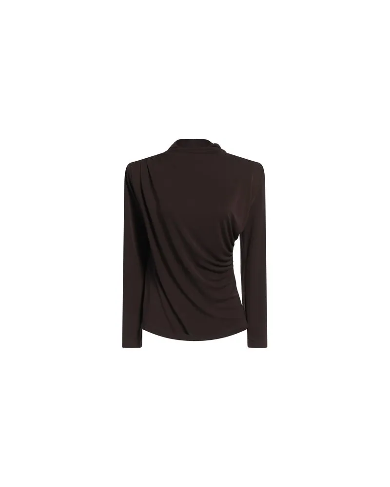 CRISTINAEFFE TOPS - T-shirtsauf YOOX.COM Dunkelbraun