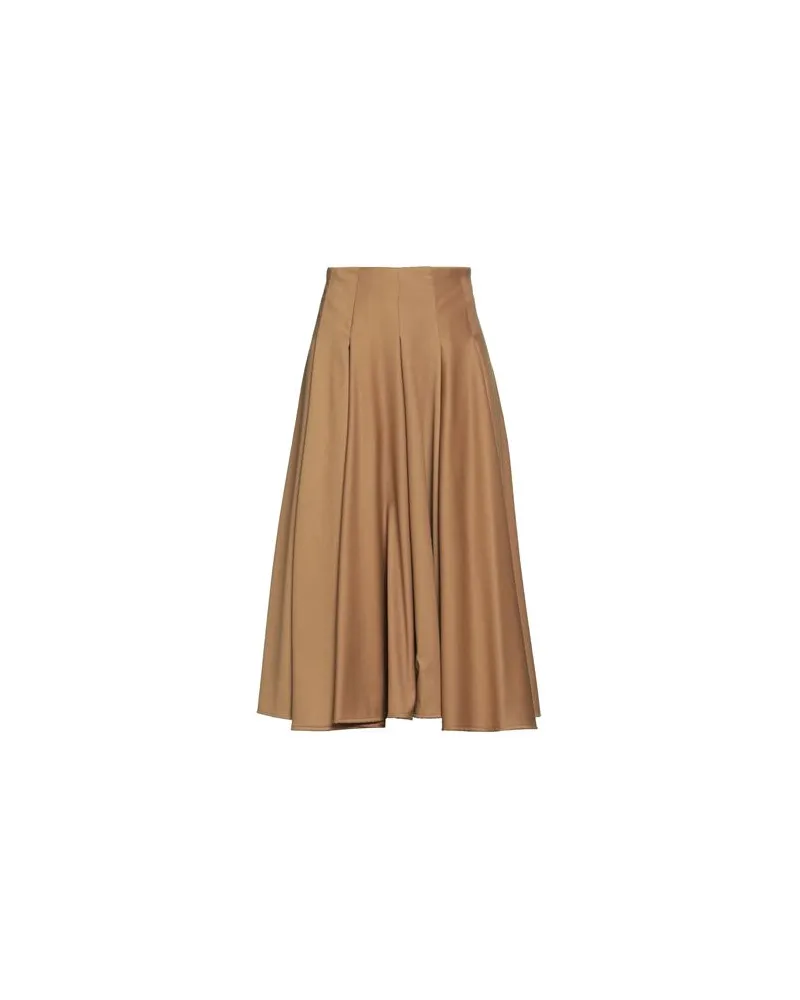 Semicouture HOSEN & RÖCKE - Midi-Röckeauf YOOX.COM Kamel