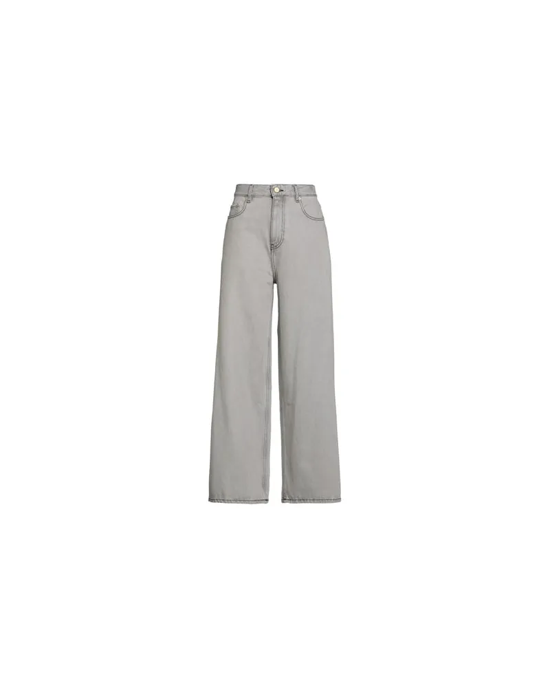 Ganni HOSEN & RÖCKE - Jeanshosenauf YOOX.COM Hellgrau