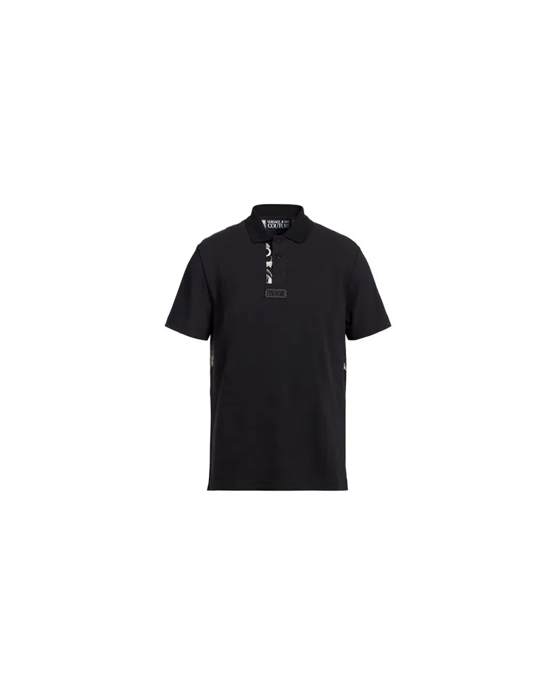 Versace Jeans TOPS - Poloshirtsauf YOOX.COM Schwarz