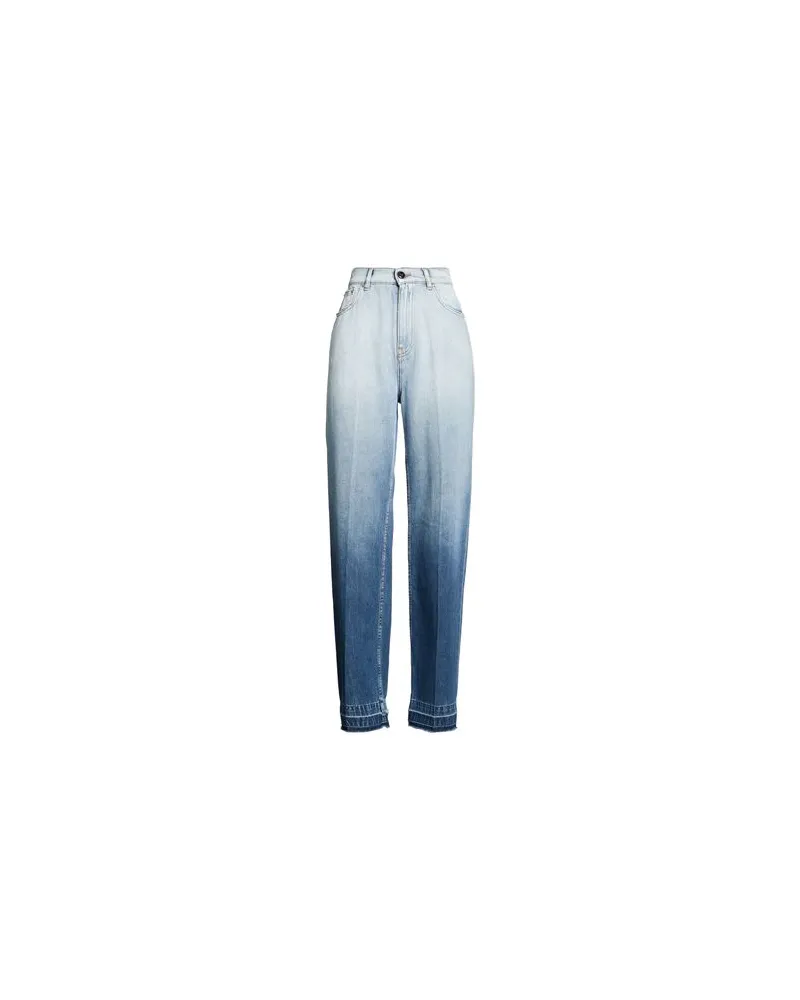 Semicouture HOSEN & RÖCKE - Jeanshosenauf YOOX.COM Blau