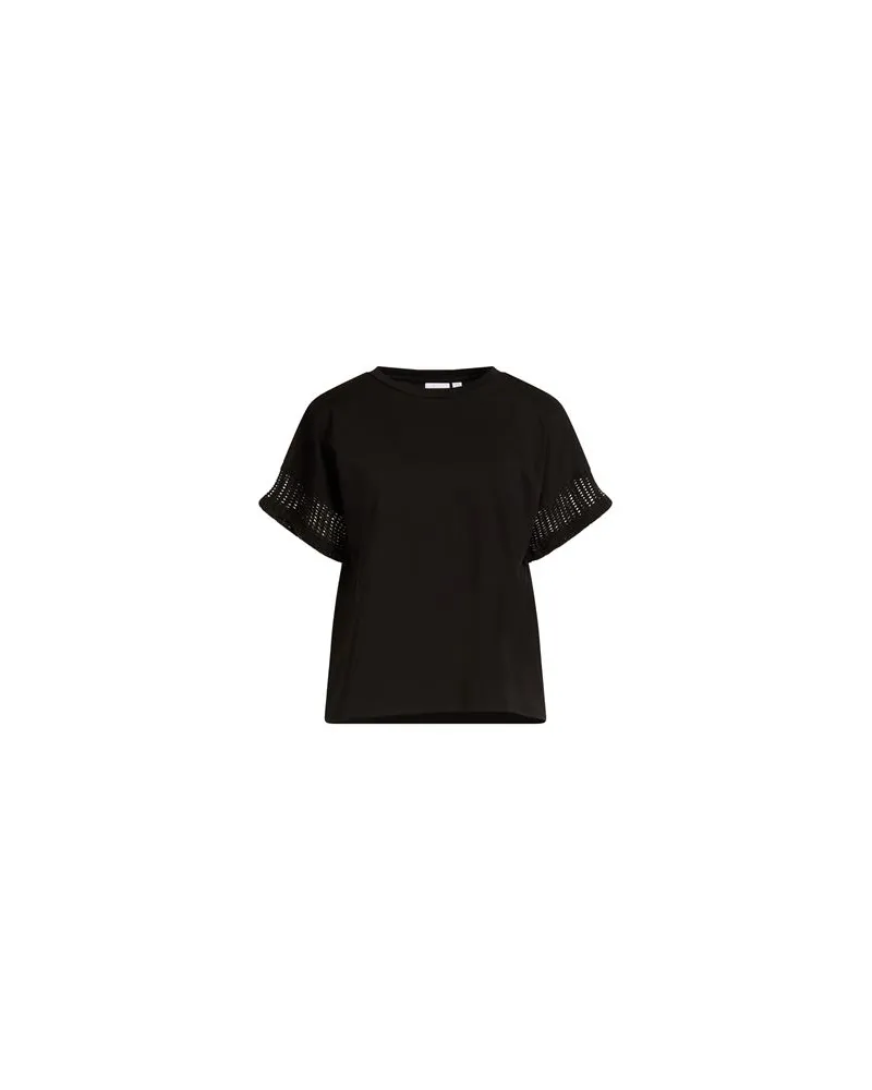 Vila TOPS - T-shirtsauf YOOX.COM Schwarz