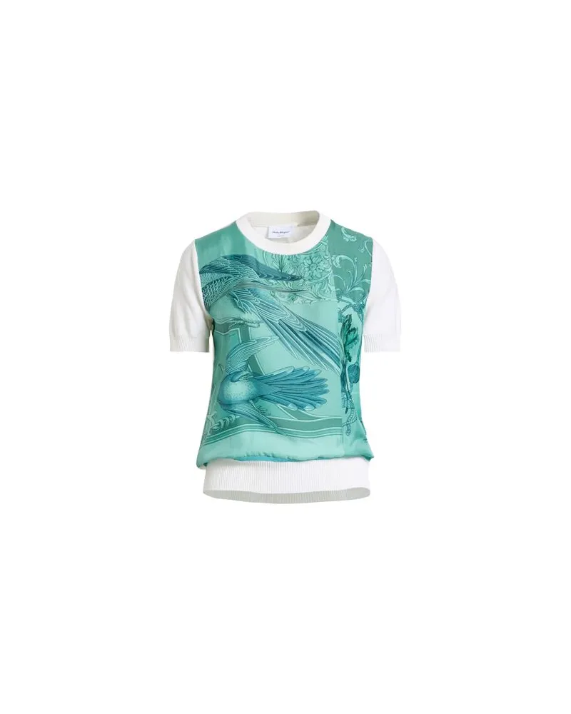 Ferragamo STRICKWAREN - Pulloverauf YOOX.COM Tūrkis