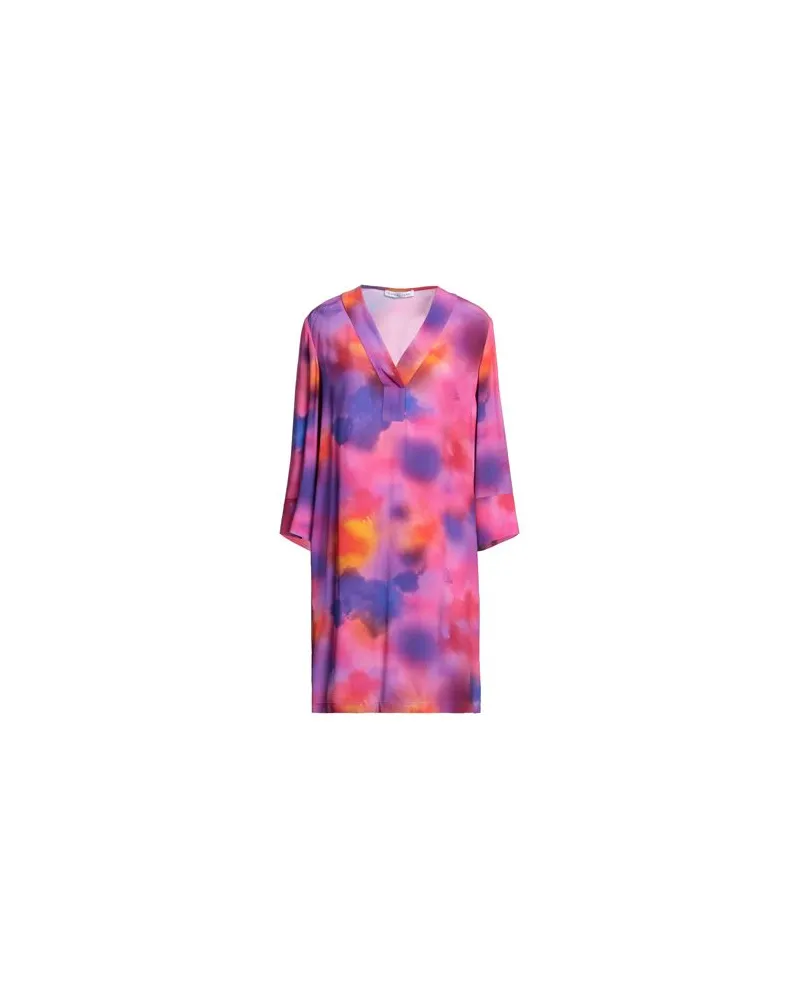 Caractère KLEIDER - Mini-Kleiderauf YOOX.COM Fuchsia