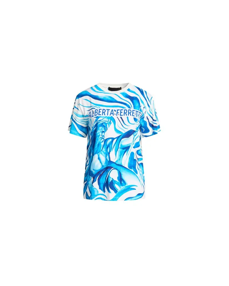 Alberta Ferretti TOPS - T-shirtsauf YOOX.COM Azurblau
