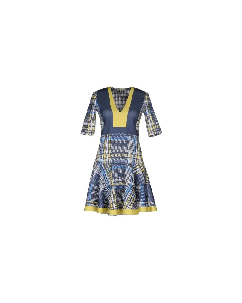 Patrizia Pepe KLEIDER - Mini-Kleiderauf YOOX.COM Taubenblau