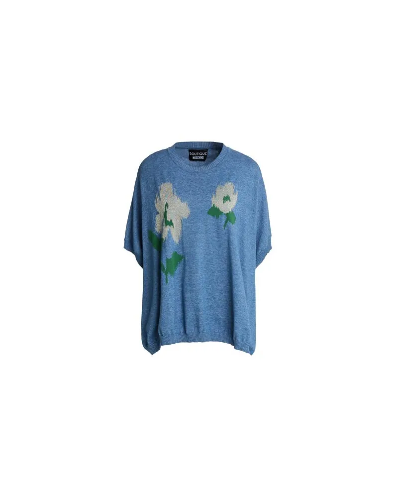 Moschino STRICKWAREN - Pulloverauf YOOX.COM Taubenblau