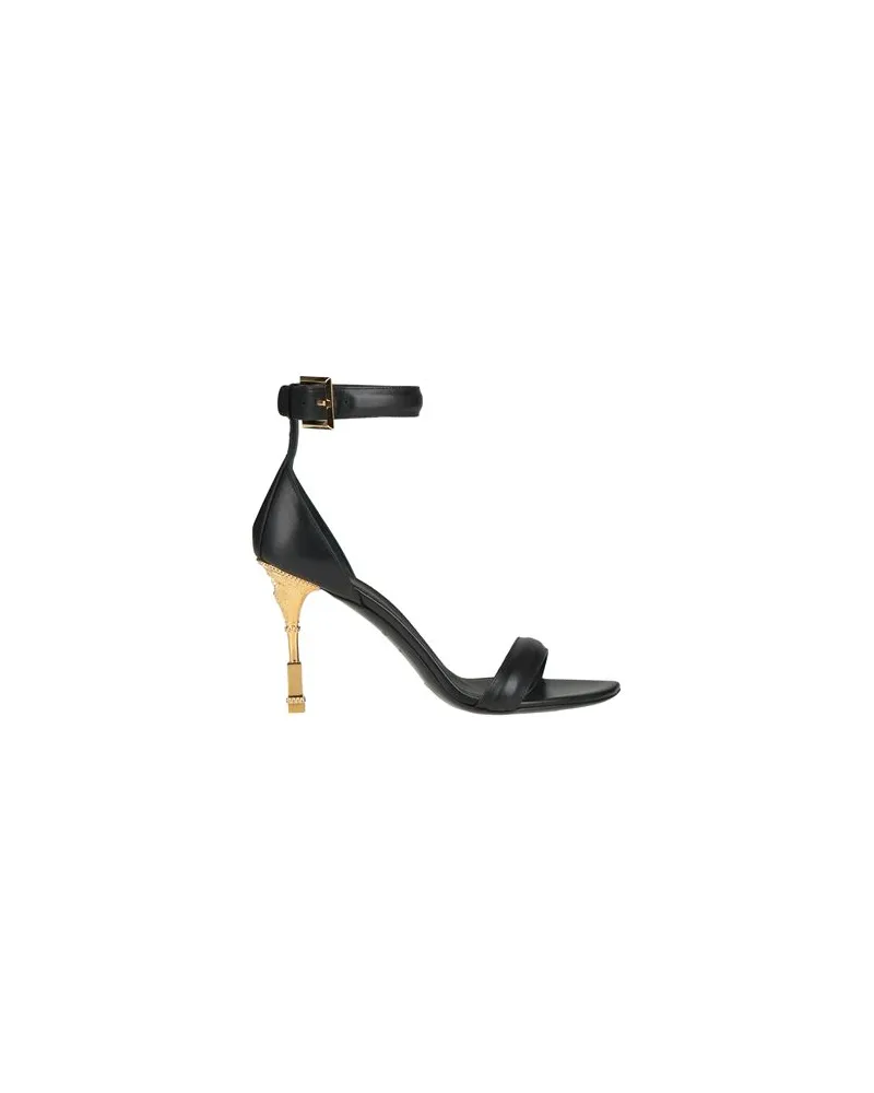 Balmain SCHUHE - Sandalenauf YOOX.COM Schwarz