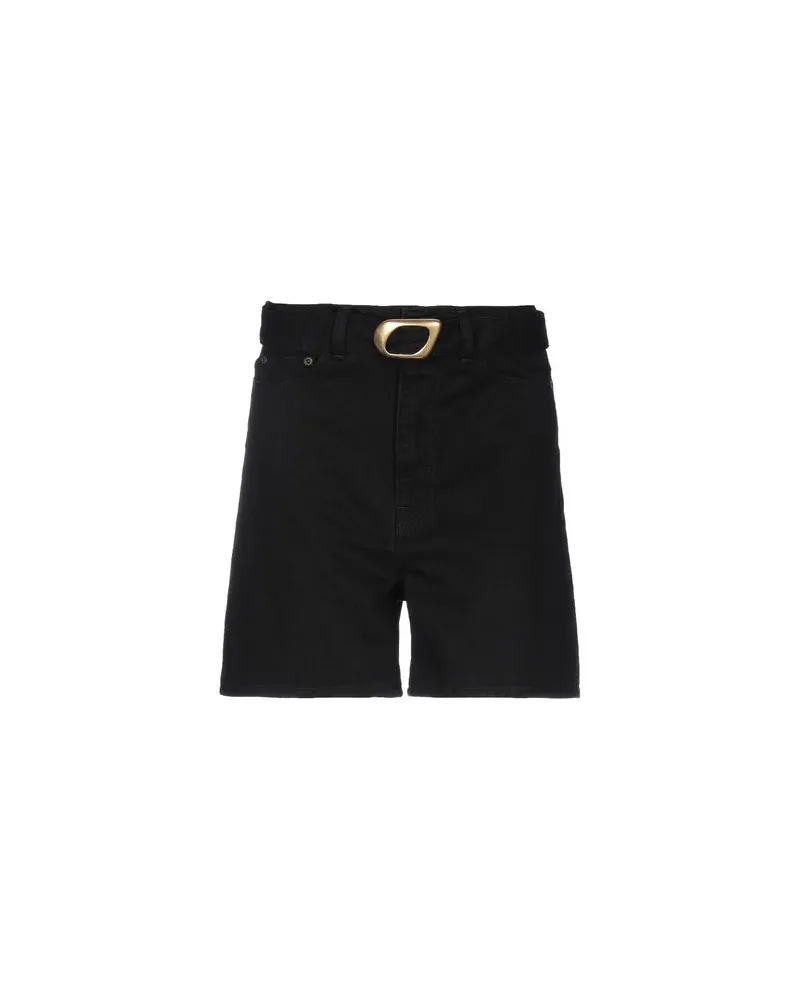 Magda Butrym HOSEN & RÖCKE - Jeansshortsauf YOOX.COM Schwarz