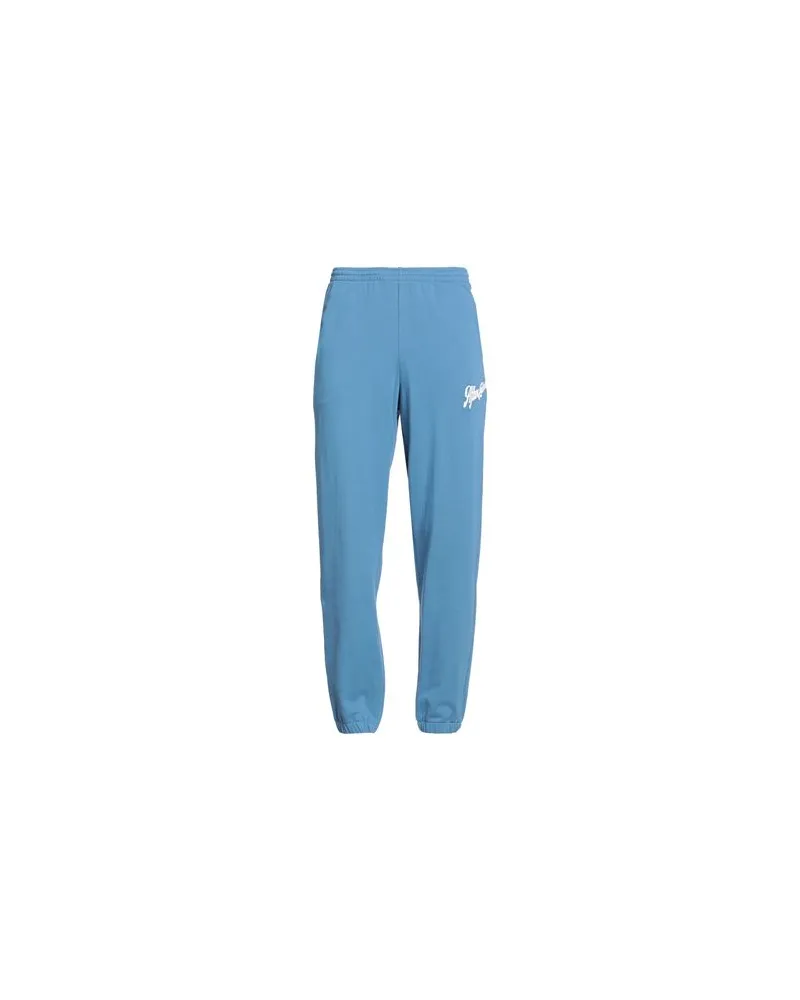 AFTER/LABEL HOSEN & RÖCKE - Hosenauf YOOX.COM Azurblau