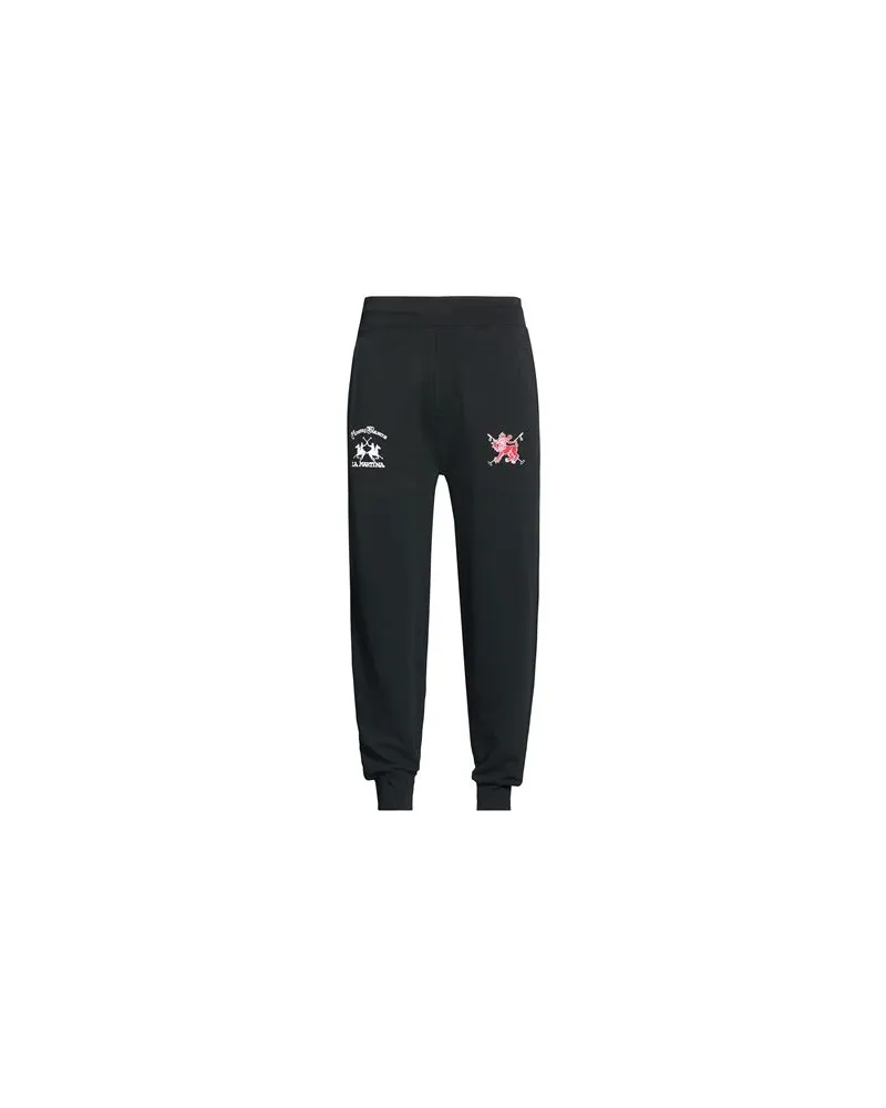 La Martina ROWING BLAZERS  - HOSEN & RÖCKE - Hosenauf YOOX.COM Schwarz