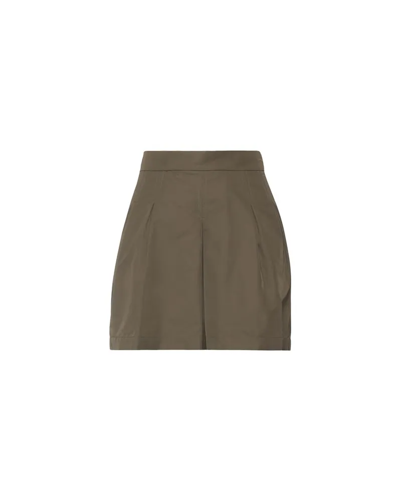 Semicouture HOSEN & RÖCKE - Miniröckeauf YOOX.COM Militärgrün