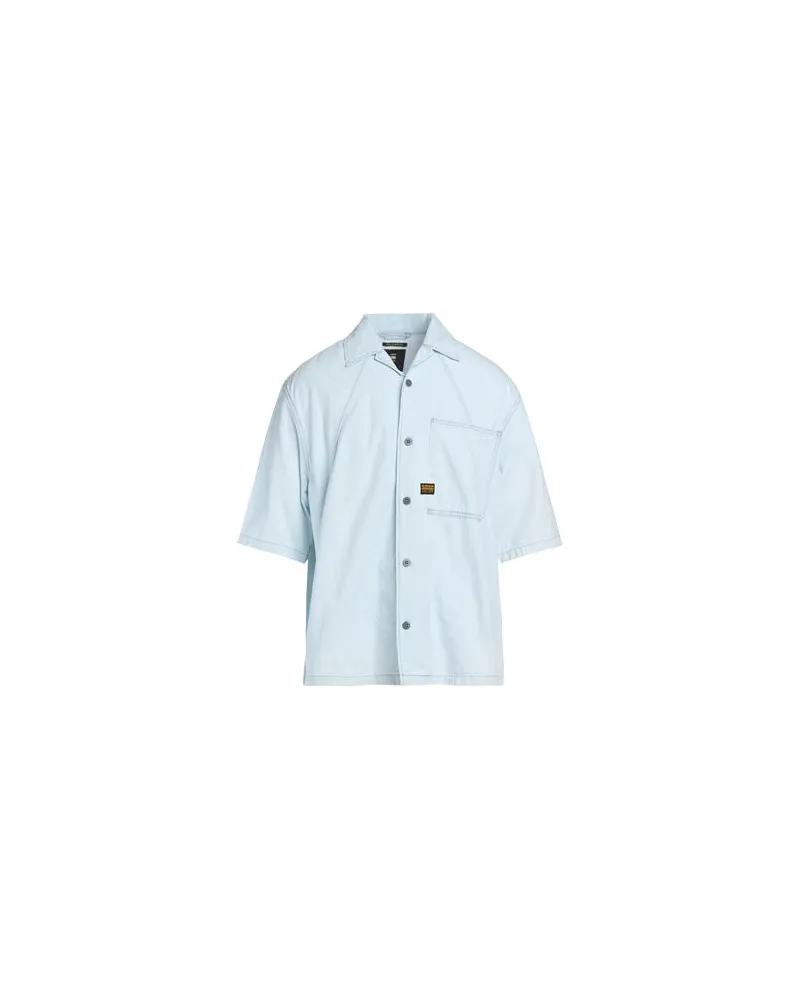 G-STAR RAW TOPS - Jeanshemdenauf YOOX.COM Blau