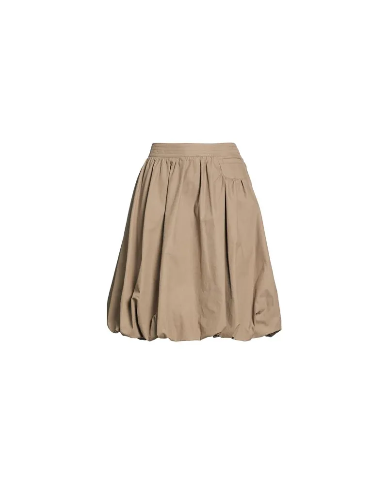 LOW CLASSIC HOSEN & RÖCKE - Midi-Röckeauf YOOX.COM Khaki
