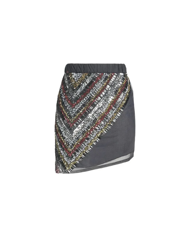 Manila Grace HOSEN & RÖCKE - Miniröckeauf YOOX.COM Grau