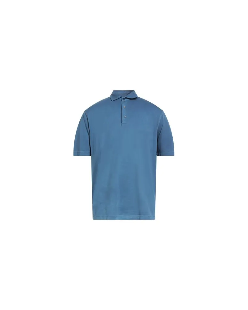 Filippo de Laurentiis TOPS - Poloshirtsauf YOOX.COM Taubenblau