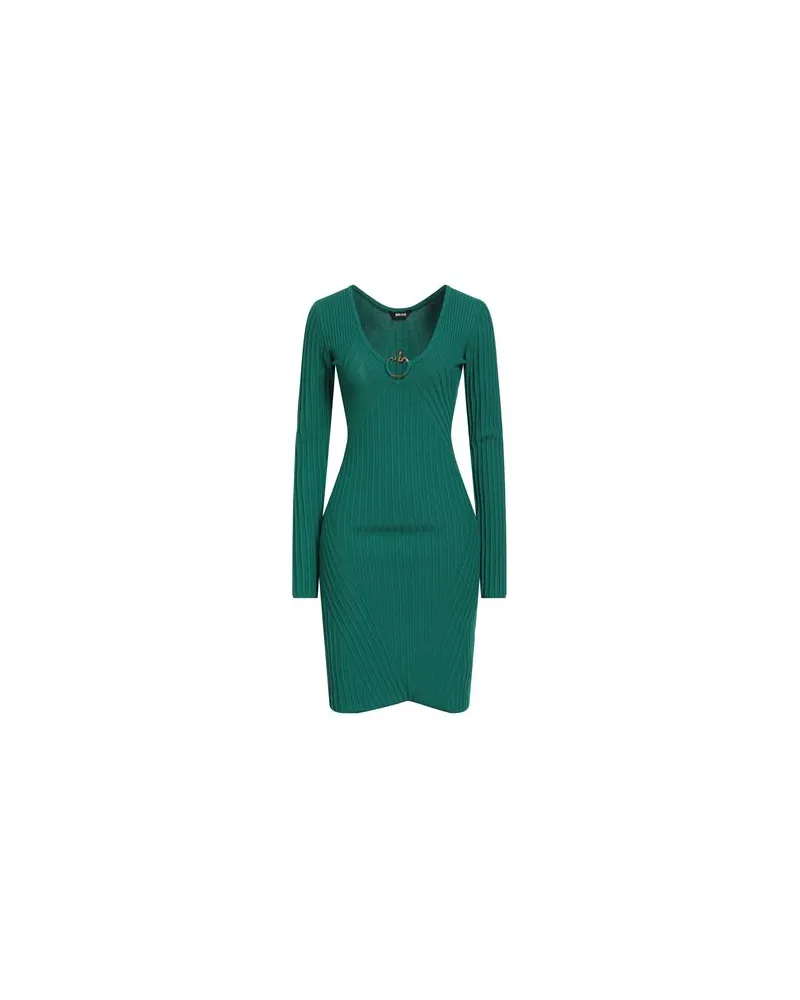 Just Cavalli KLEIDER - Mini-Kleiderauf YOOX.COM Smaragdgrün