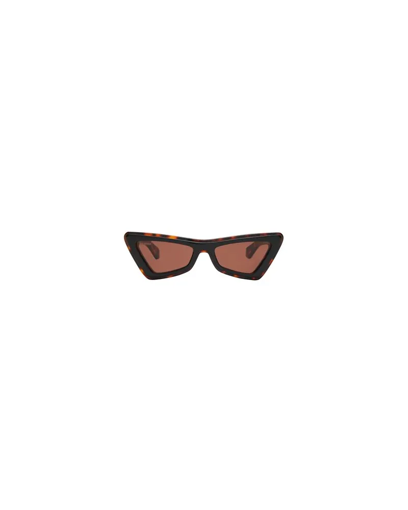 OFF-WHITE BRILLEN - Sonnenbrillenauf YOOX.COM Dunkelbraun