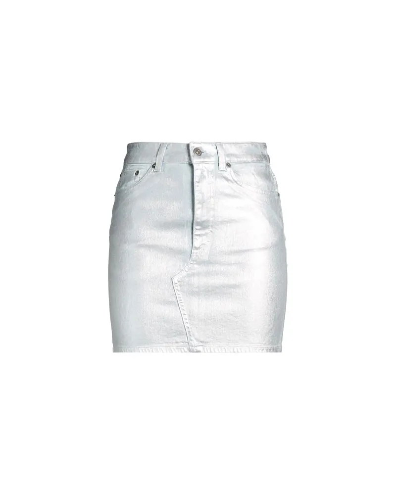 Dondup HOSEN & RÖCKE - Jeansröckeauf YOOX.COM Silber