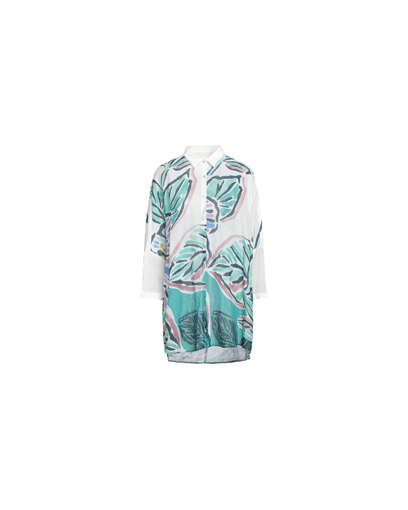 120% Lino TOPS - Hemdenauf YOOX.COM Weiß