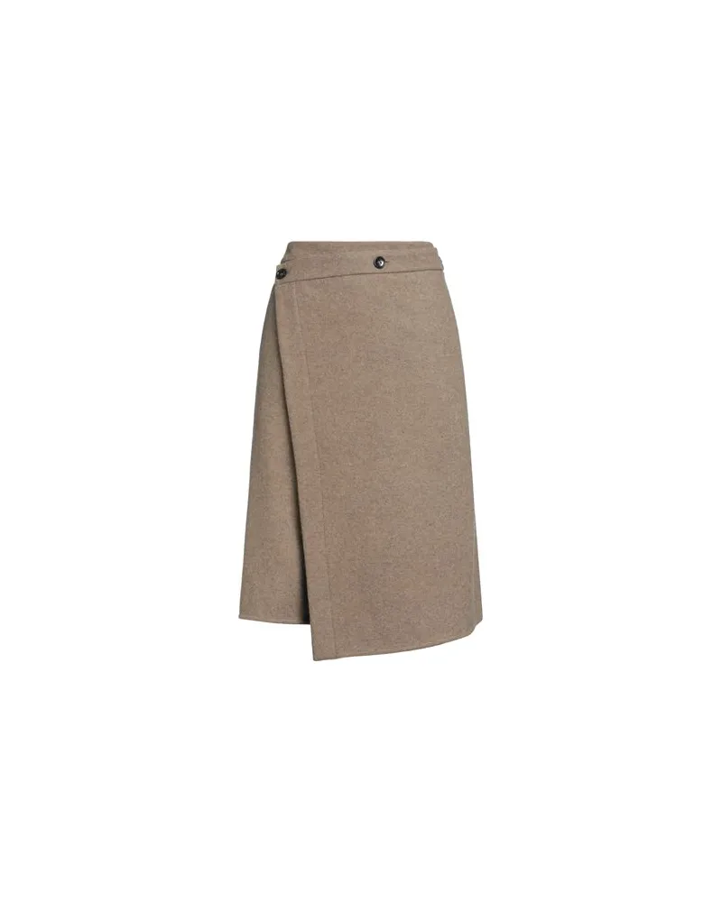 HACHE HOSEN & RÖCKE - Midi-Röckeauf YOOX.COM Khaki