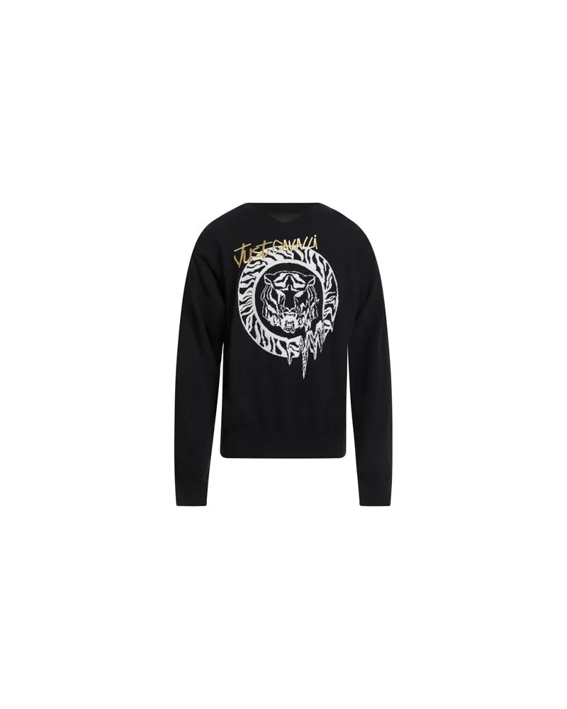 Just Cavalli STRICKWAREN - Pulloverauf YOOX.COM Schwarz