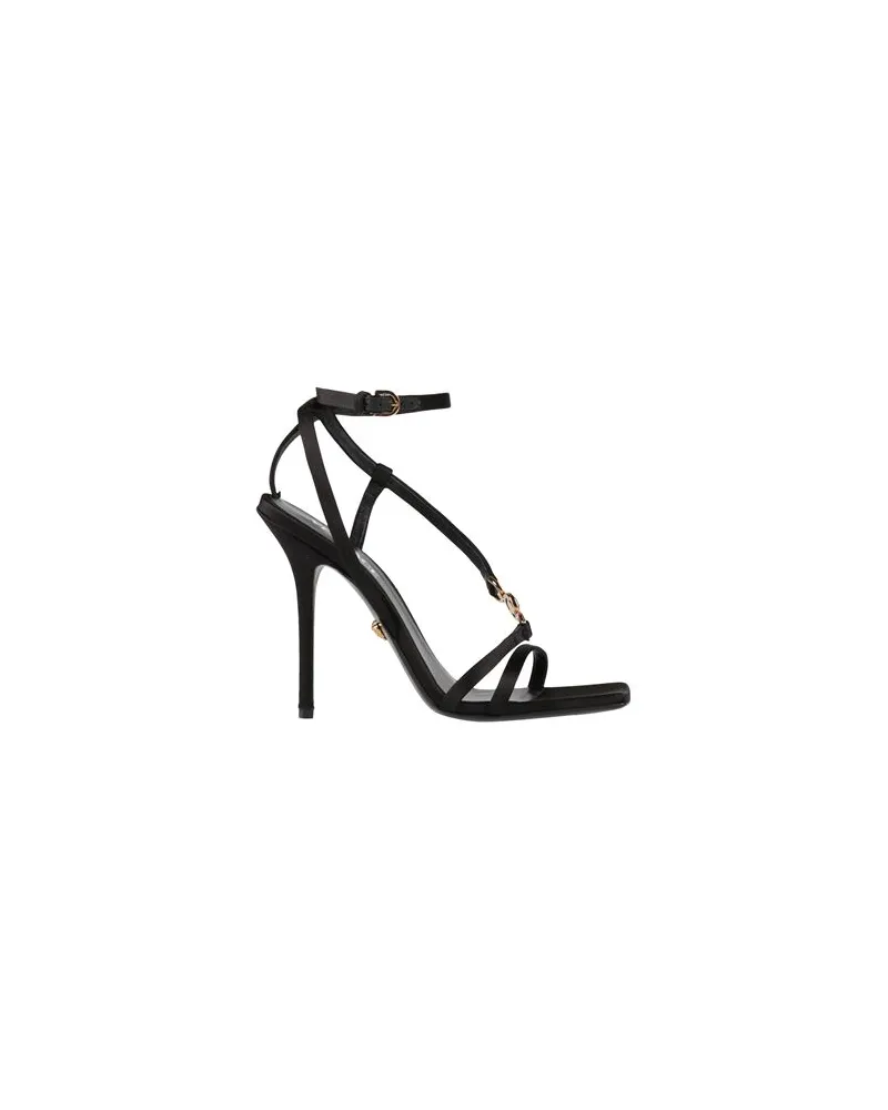 Versace SCHUHE - Sandalenauf YOOX.COM Schwarz