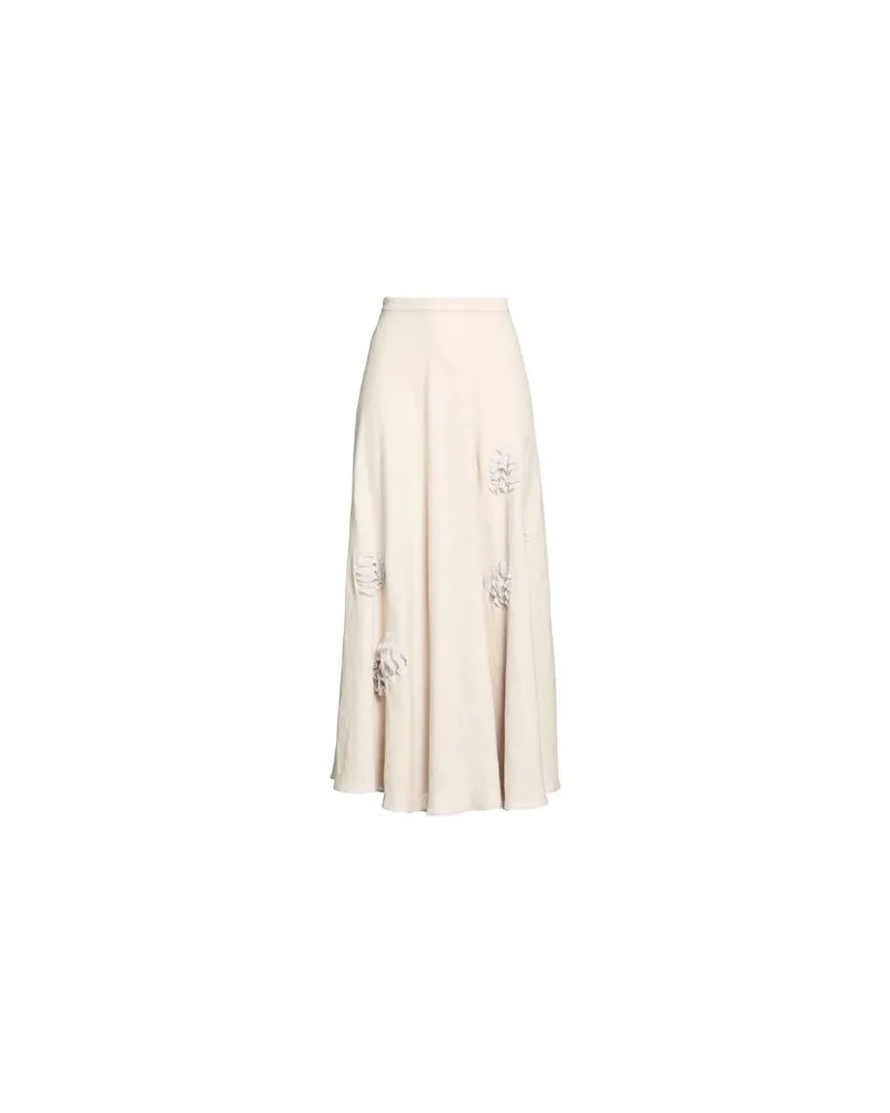 Akris HOSEN & RÖCKE - Maxi-Röckeauf YOOX.COM Beige