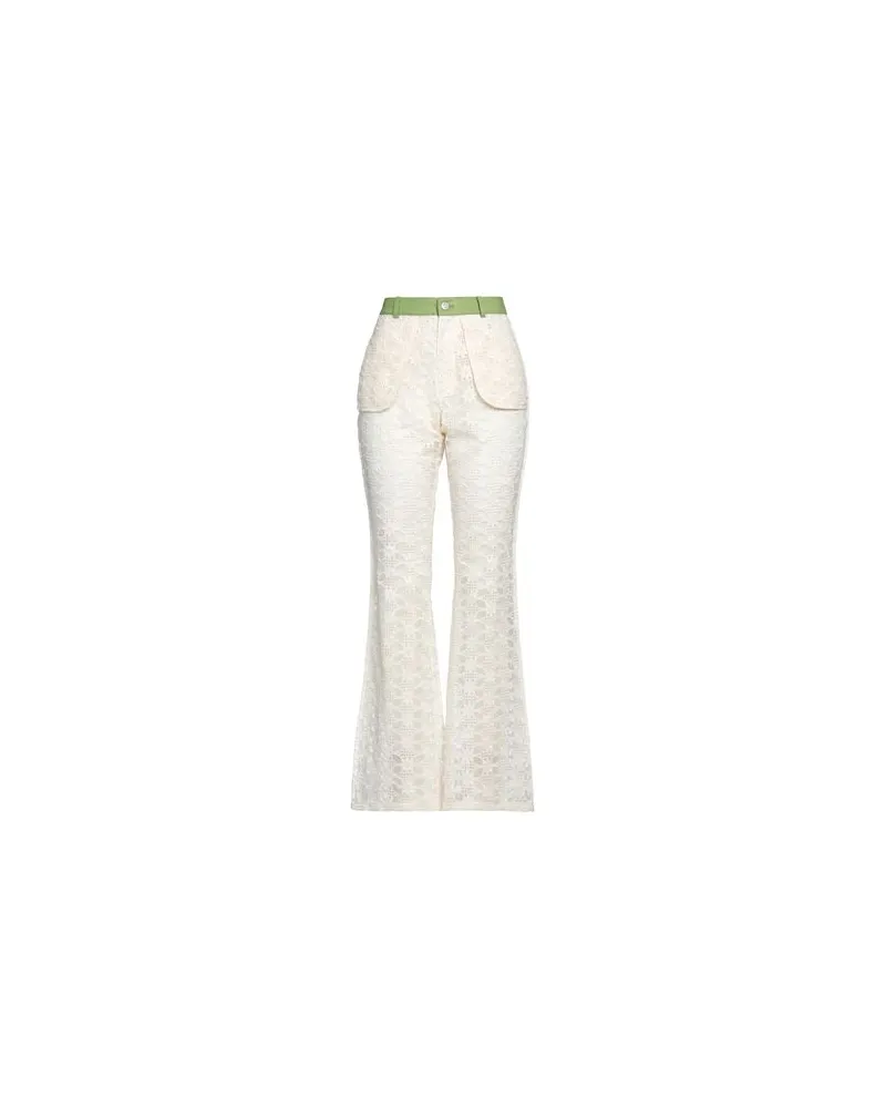 Andersson Bell HOSEN & RÖCKE - Hosenauf YOOX.COM Cremeweiß
