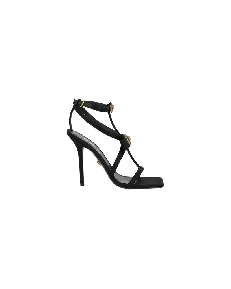 Versace SCHUHE - Sandalenauf YOOX.COM Schwarz