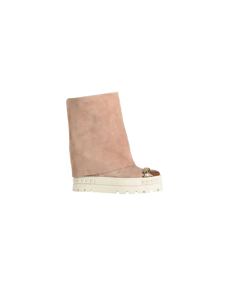 Casadei SCHUHE - Stiefelettenauf YOOX.COM Sand
