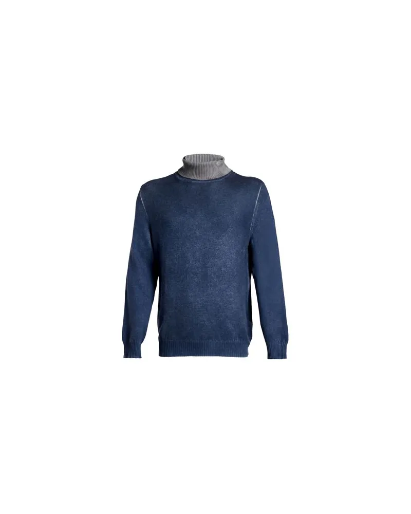 Fedeli STRICKWAREN - Rollkragenpulloverauf YOOX.COM Marineblau