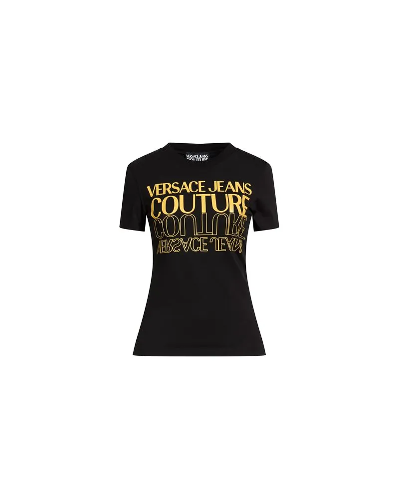 Versace Jeans TOPS - T-shirtsauf YOOX.COM Schwarz