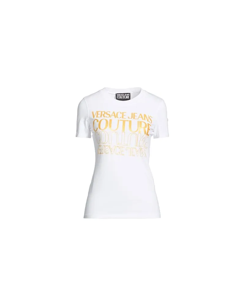 Versace Jeans TOPS - T-shirtsauf YOOX.COM Weiß