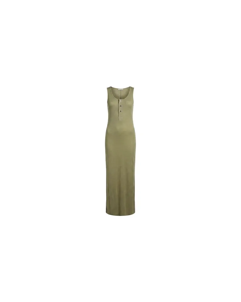 AMI Paris KLEIDER - Maxi-Kleiderauf YOOX.COM Salbeigrün