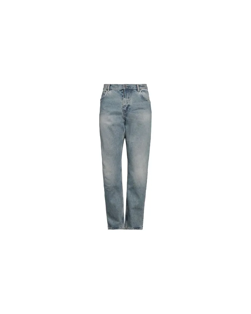 Balmain HOSEN & RÖCKE - Jeanshosenauf YOOX.COM Blau