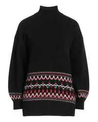 Silvian Heach Rollkragenpullover Schwarz