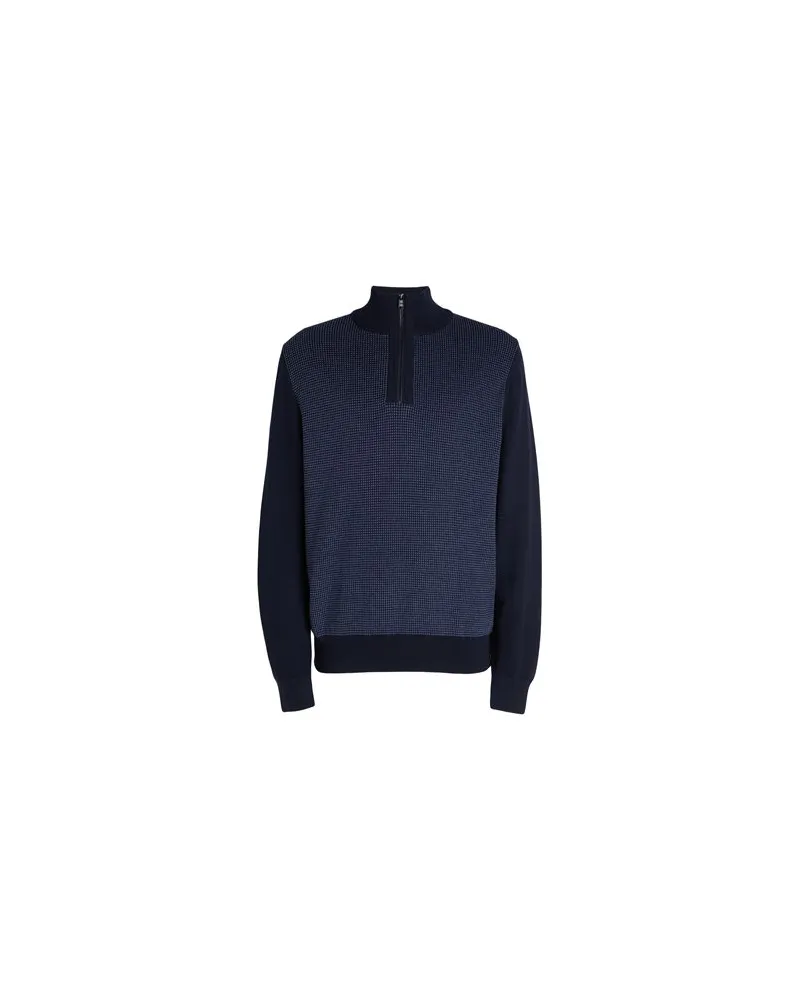 HUGO BOSS STRICKWAREN - Rollkragenpulloverauf YOOX.COM Nachtblau