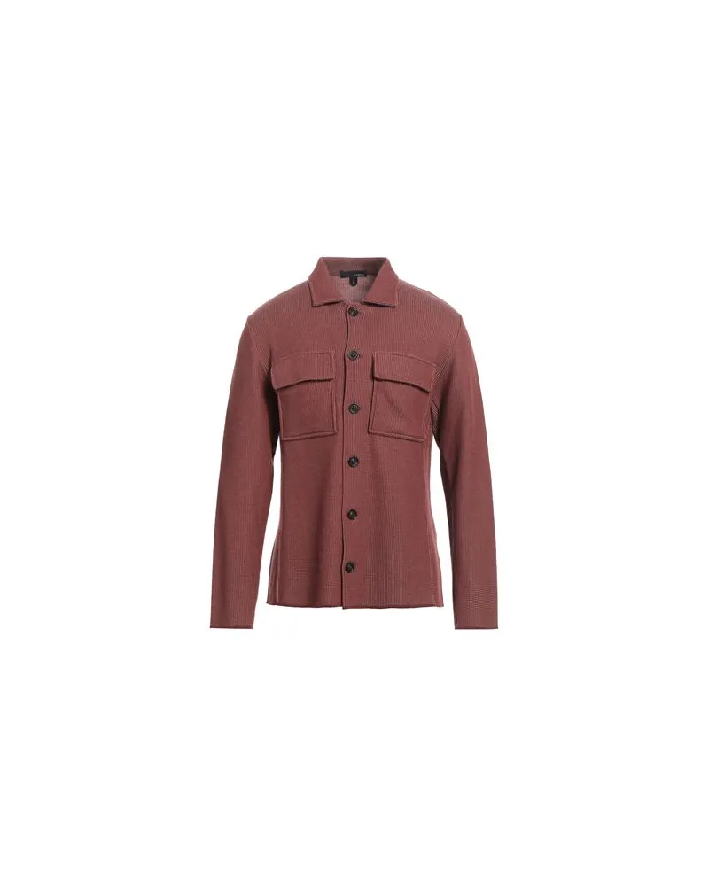 LARDINI TOPS - Hemdenauf YOOX.COM Ziegelrot