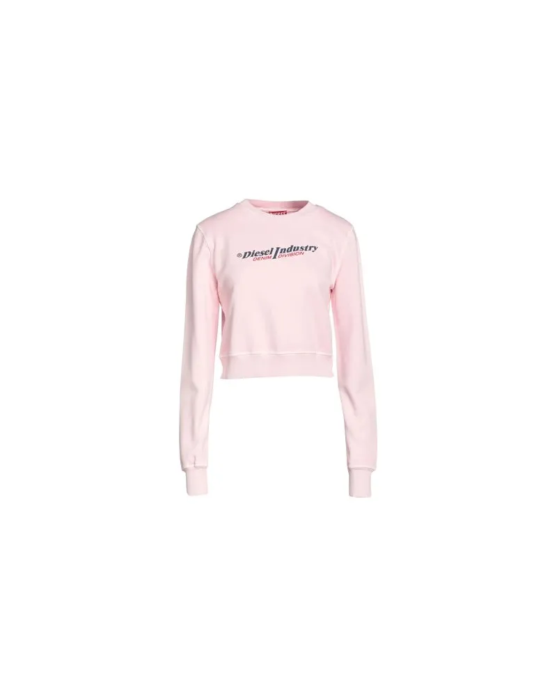 Diesel TOPS - Sweatshirtsauf YOOX.COM Rosa