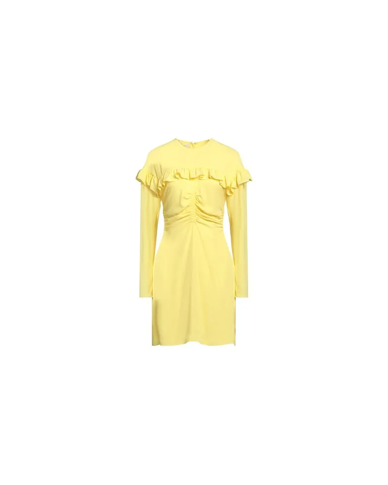 Philosophy Di Lorenzo Serafini KLEIDER - Mini-Kleiderauf YOOX.COM Gelb