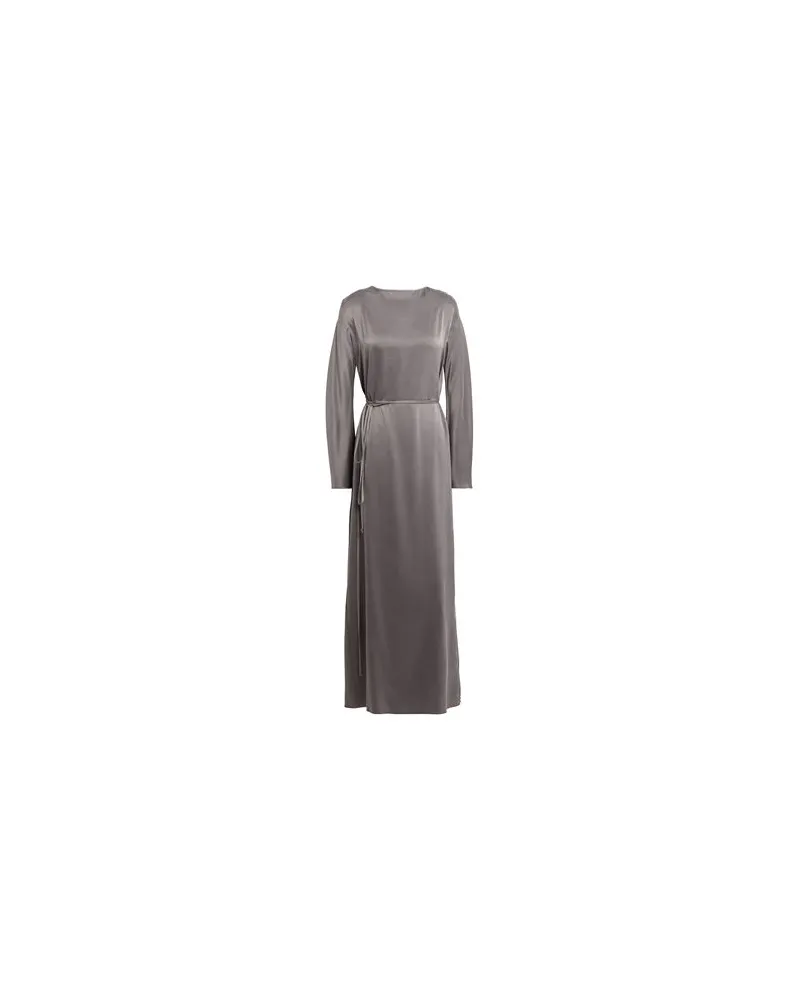 ALYSI CHOCOLAT - KLEIDER - Maxi-Kleiderauf YOOX.COM Grau