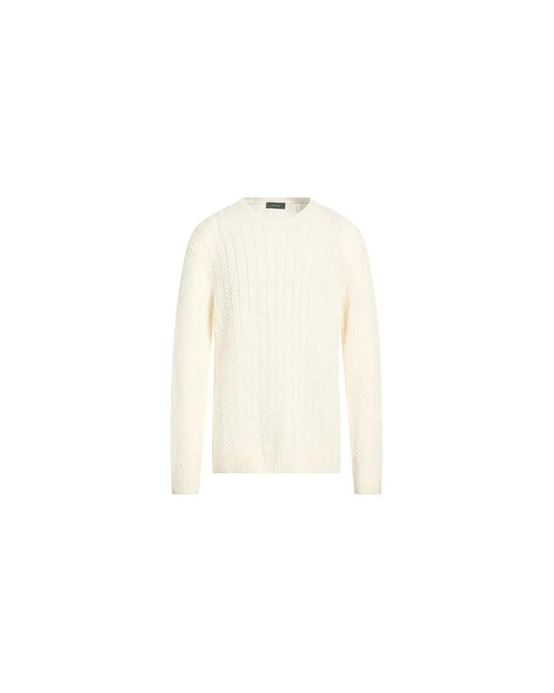 Zanone STRICKWAREN - Pulloverauf YOOX.COM Cremeweiß