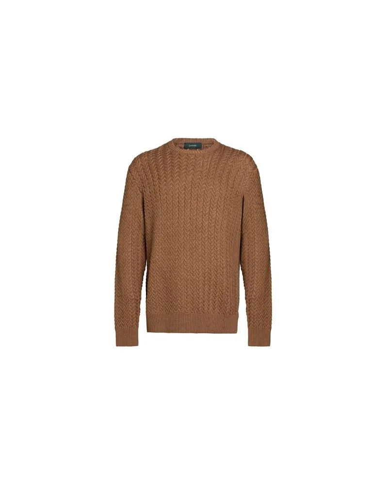 Zanone STRICKWAREN - Pulloverauf YOOX.COM Braun