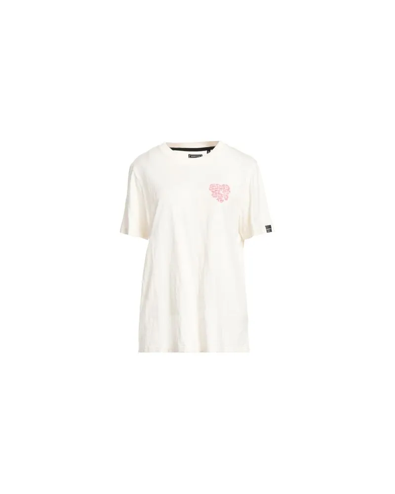Superdry. TOPS - T-shirtsauf YOOX.COM Elfenbein