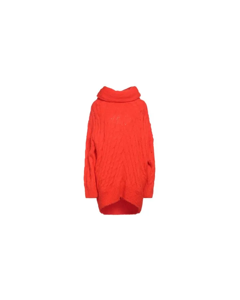 MSGM STRICKWAREN - Rollkragenpulloverauf YOOX.COM Orange