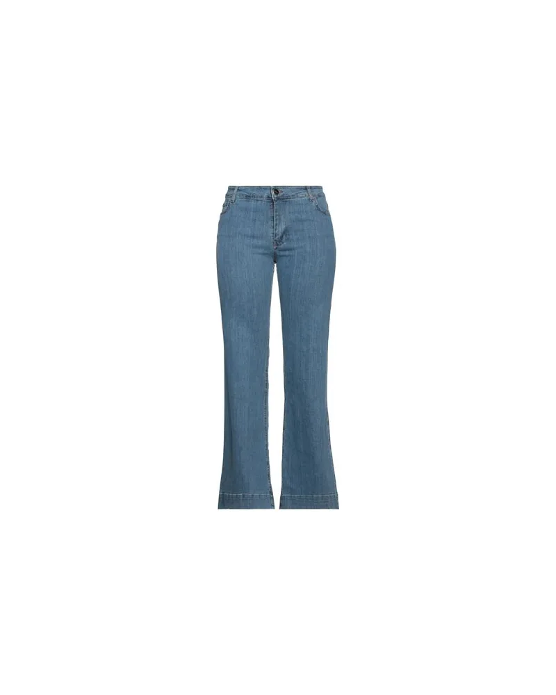 Simona Corsellini HOSEN & RÖCKE - Jeanshosenauf YOOX.COM Blau